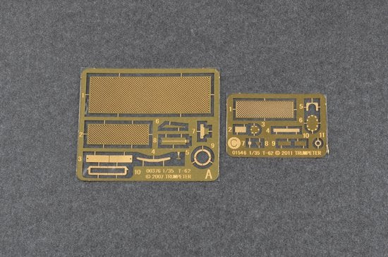 Trumpeter 01550 Char russe T-62 Mod.1975 avec chasse-mines KMT-6 (1/35) – Bild 5