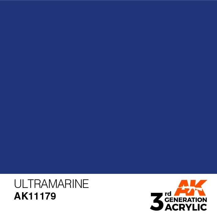 AK Interactive AK11179 ULTRAMARINE – STANDARD 17 ml 