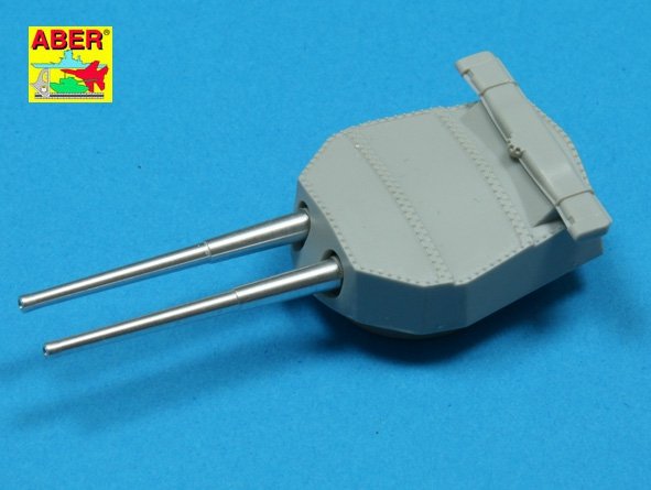 Aber 350L-30 Set of 8 pcs 381mm (15in) L42 Mk.I long barrels for Hood, Repulse, Queen Elisabeth, Vanguard 1/350 – zdjęcie 4