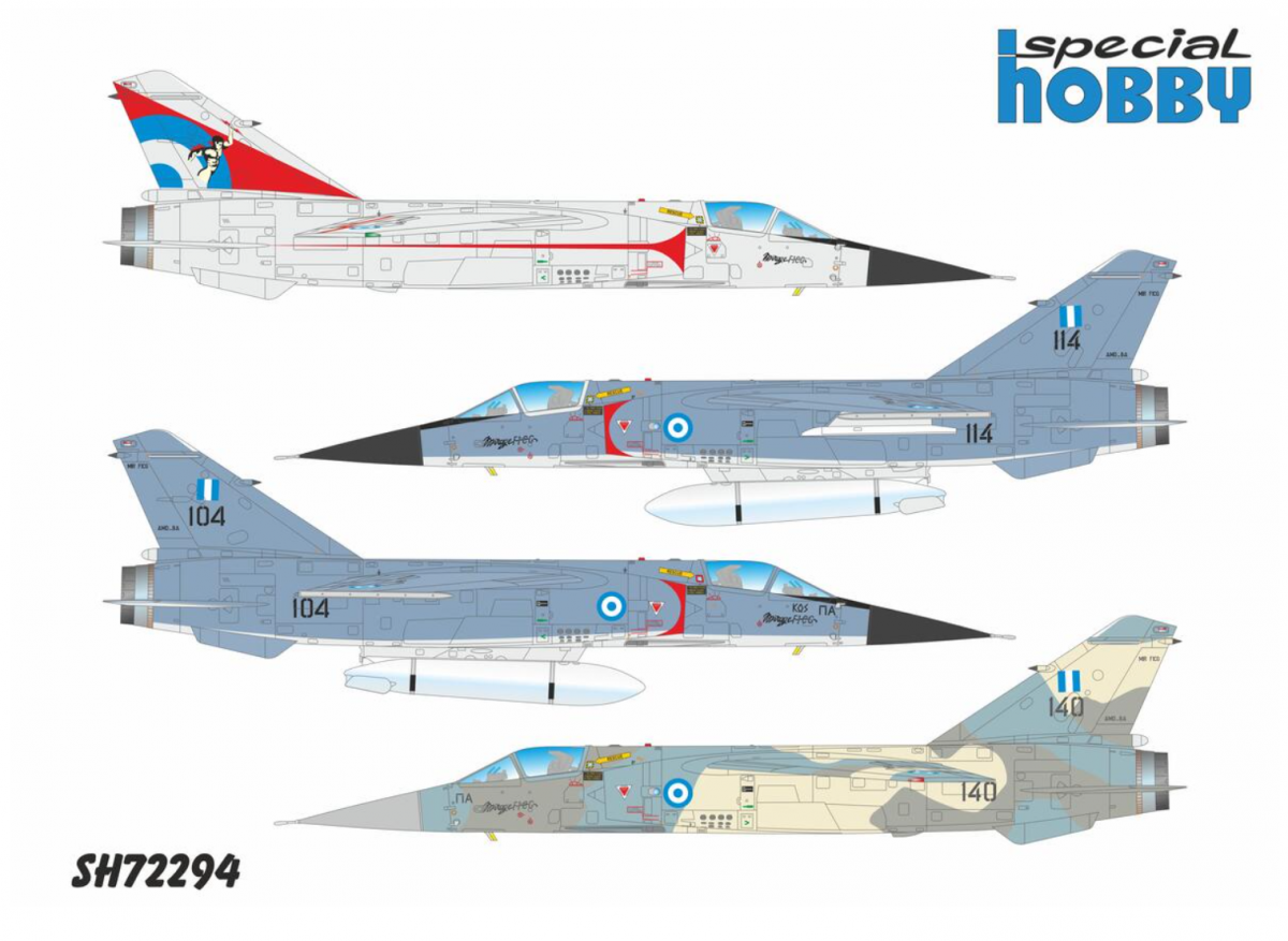 Special Hobby 72294 Mirage F.1. CG 1/72 – image 4