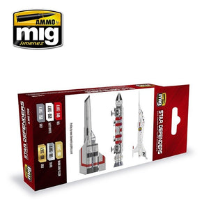 Munitions Mig Jimenez 7130 STAR DEFENDERS COULEURS DE SCIENCE-FICTION 6x17ml – image 2