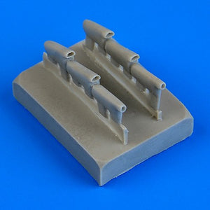 Échappement Quickboost QB72482 Defiant Mk.I - arrondi 1/72 Airfix