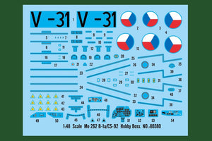 Hobby Boss 80380 Me 262 B-1a/CS-92 1/48 – imagen 3
