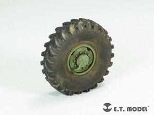 Roues de route lestées pour camion russe URAL-4320, modèle ET ER35-056, pour TRUMPETER 1/35 – image 2
