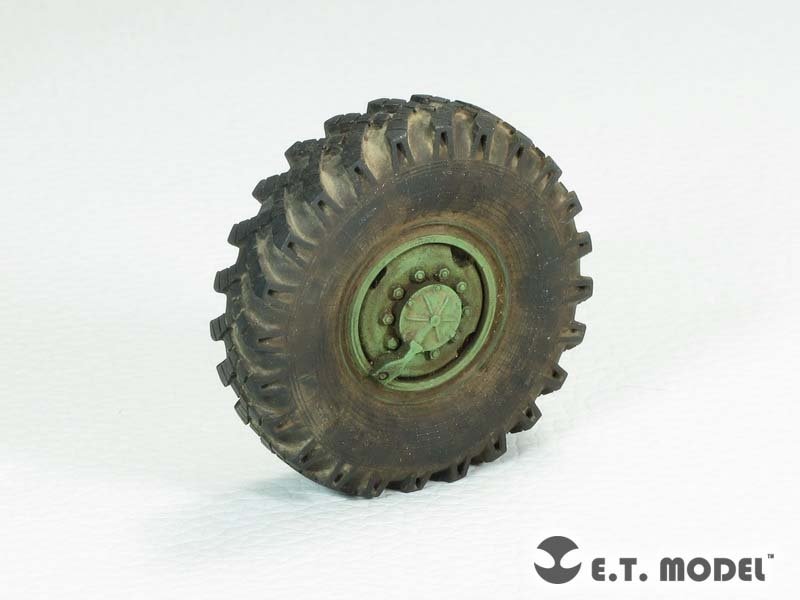 Roues de route lestées pour camion russe URAL-4320, modèle ET ER35-056, pour TRUMPETER 1/35 – image 2
