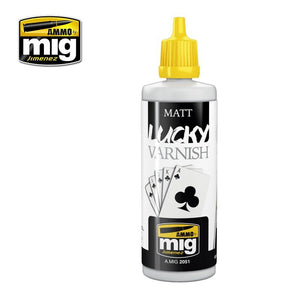AMMO Mig 2051 MATT LUCKY VARNISH 60ml (vernis mat)