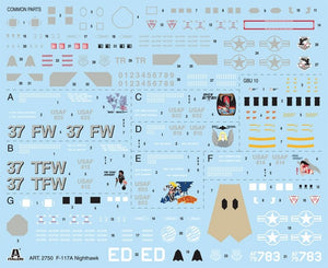 Italeri 2750 F-117 A NIGHTHAWK 1/48 – immagine 8