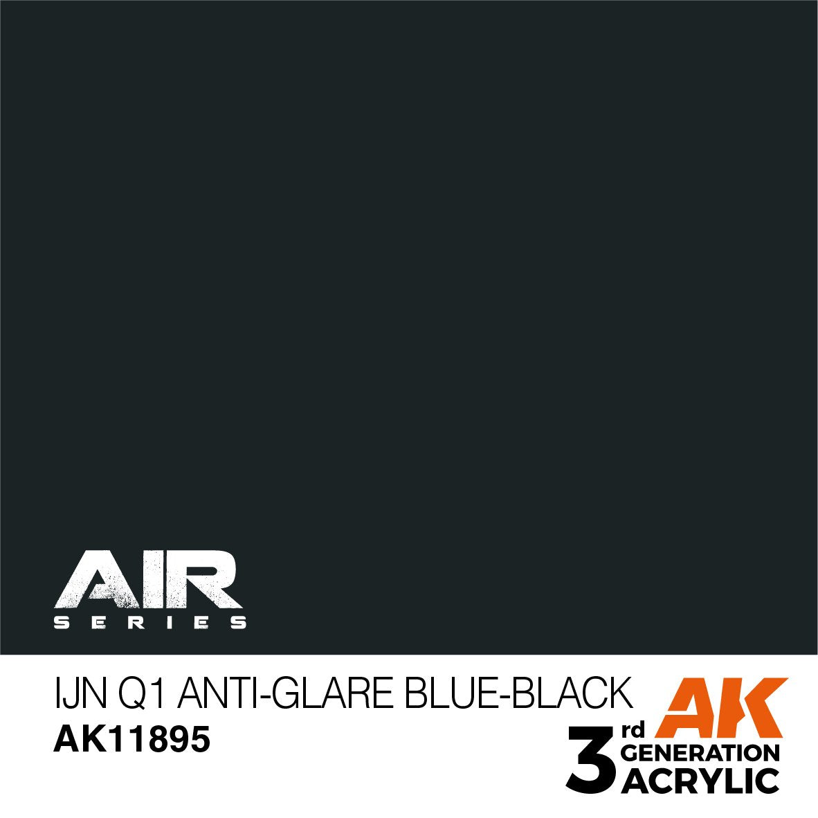 AK Interactive AK11895 IJN Q1 ANTI-ÉBLOUISSEMENT BLEU-NOIR – AIR 17 ml