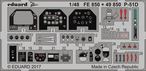 Eduard 49850 P-51D intérieur MENG 1/48