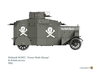 Maquette Copper State Models 35010 Ehrhardt EV/4 M.1917 (DÉCORATIONS POLONAISES INCLUSES) 1/35  – image 2