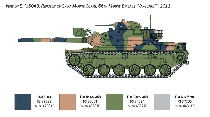 Italeri 6582 M60A3 1/35 – Bild 4