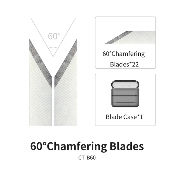 DSPIAE CT-B60 Chamfering Tool Blades 60°