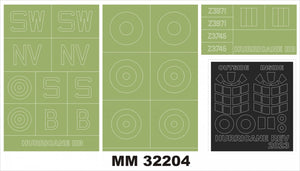 Montex MM32204 HURRICANE IIB pour REVELL 4968 1/32