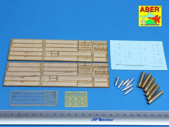 Aber 16057 Deux caisses de transport contenant six munitions différentes de 7,5 cm pour PzKpfw. IV, Ausf, HJ (1/16) – image 2