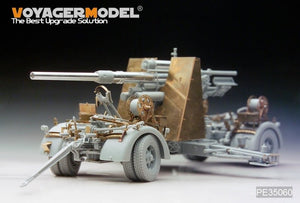 Maquette Voyager PE35060 Canon antiaérien allemand Flak 36 de 88 mm (pour DRAGON 6260) à l&amp;#39;échelle 1/35 – imagen 4