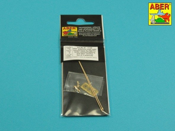 Ensemble de 2 antennes OTAN Aber R-44 avec bases de montage 1/35 – image 8