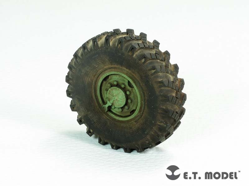 Roues de route lestées pour camion russe URAL-4320, modèle ET ER35-056, pour TRUMPETER 1/35 – image 3