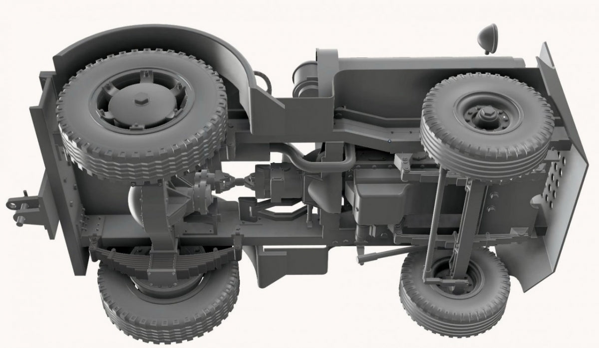 Thunder Model 32001 US Tug Clarktor-6 Mill-33 Tracteur d&amp;#39;aérodrome robuste 1/32 – immagine 7