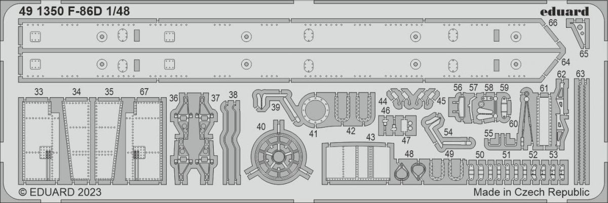 Eduard 491350 F-86D REVELL 1/48 – image 2