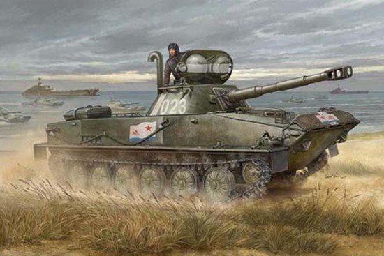 Trumpeter 00381 Char amphibie léger russe PT-76B (1/35)