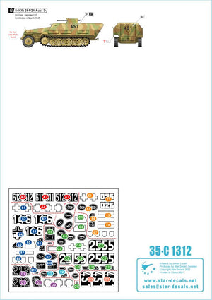 Star Decals 35-C1312 Windhund # 1 1/35 – zdjęcie 2