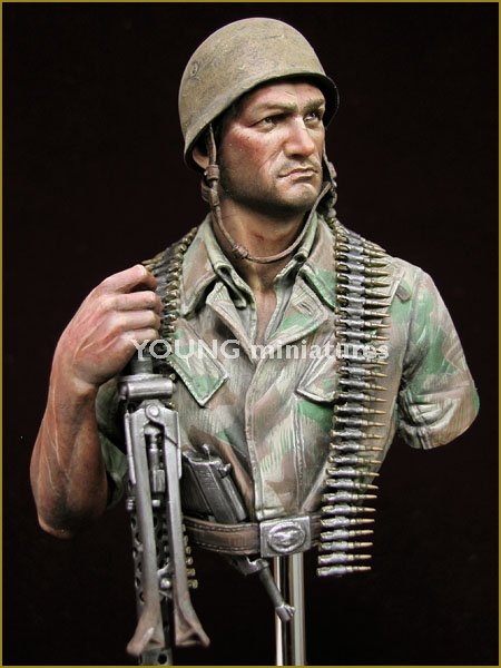 Young Miniatures YM1844 Fallschirmjager allemand Monte Cassino 1944 1/10 – image 8