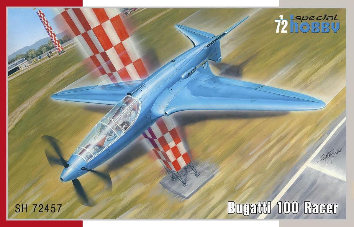 Special Hobby 72457 Bugatti 100 ‘French Racer Plane’ 1/72