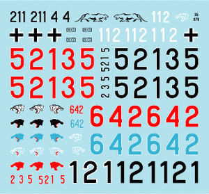 Star Decals 35-876 Panther Ausf D Été de 43 1/35 – immagine 3