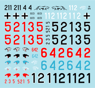 Star Decals 35-876 Panther Ausf D Été de 43 1/35 – immagine 3