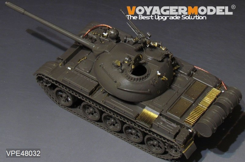 Kit de mise à niveau Voyager Model VPE48032 pour char de combat principal russe moderne T-55 (pour TAMIYA 32598) 1/48 – Bild 4