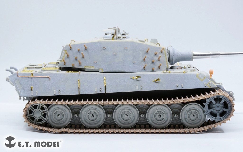 ET Model P35-069 Chenille fonctionnelle simple KingTiger allemand de la Seconde Guerre mondiale (18 dents, version tardive) (Impression 3D) 1/35 – Bild 11