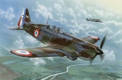 Azur A109 Morane-Saulnier MS-406 Bataille de France (1/72)