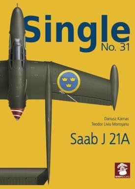 Livres MMP 49258 Single No. 31 Saab J 21A FR