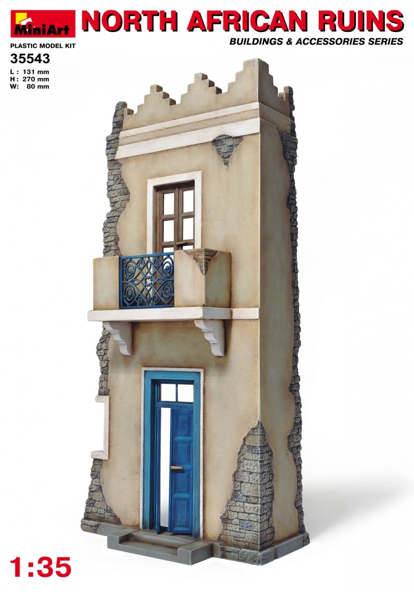MiniArt 35543 RUINES D'AFRIQUE DU NORD (1/35) 
