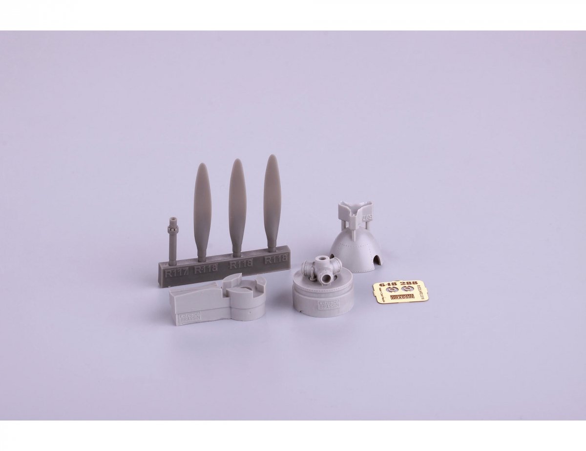Hélice Eduard 648289 Bf 109F, modèle Eduard ancien, échelle 1/48 – immagine 5