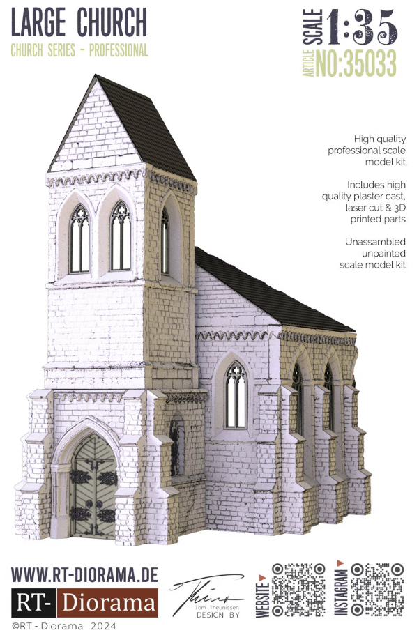 RT-Diorama 35033 Grande église 1/35 