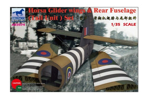 Bronco AB3574 Horsa Planeur Aile Arrière Fuselage 1/35