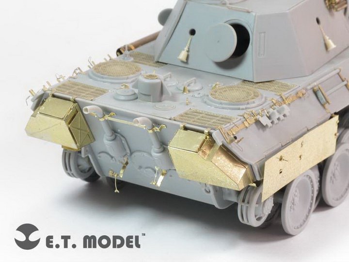 ET Model E35-124 WWII German Panther D Basic (Pour DRAGON Smart Kit) (1/35) – Bild 6