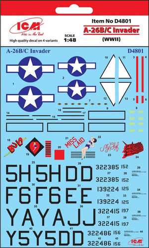 ICM D4801 A-26B/C Invader (Seconde Guerre mondiale) 1/48