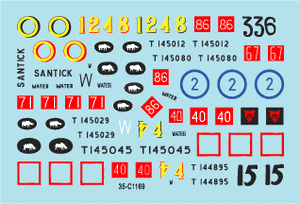 Star Decals 35-C1169 Sherman Mk II, première production de 1942, échelle 1/35 – image 3