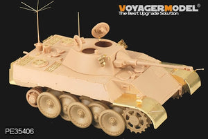 Maquette Voyager PE35406, char allemand VK1602 Leopard de la Seconde Guerre mondiale pour Hobby Boss 82460, échelle 1/35