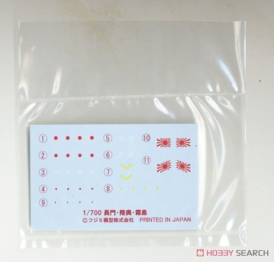 Fujimi 451626 KG-8 Cuirassé Nagato de la Marine japonaise, coque complète, échelle 1/700 – Bild 9