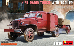 Miniart 37062 K-51 CAMION RADIO AVEC REMORQUE 1/35