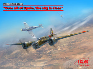 ICM DS7202 Sur toute l&amp;#39;Espagne, le ciel est dégagé 1/72