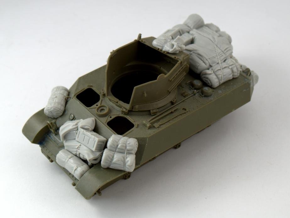 Ensemble de rangement Panzer Art RE35-471 pour M3A3 « Stuart » V (Armée britannique) 1/35