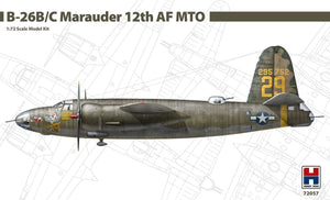 Hobby 2000 72057 B-26B/C Marauder (HASEGAWA + CARTOGRAPHIE + MASQUES) 1/72