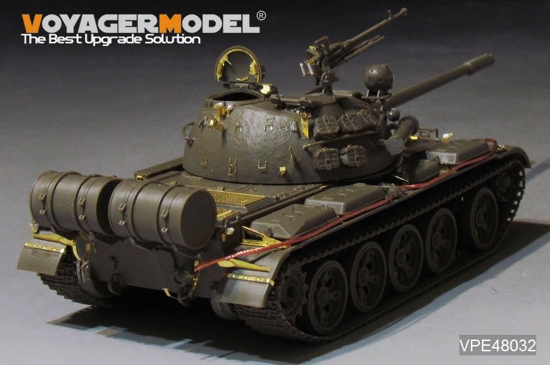 Kit de mise à niveau Voyager Model VPE48032 pour char de combat principal russe moderne T-55 (pour TAMIYA 32598) 1/48 – Bild 17