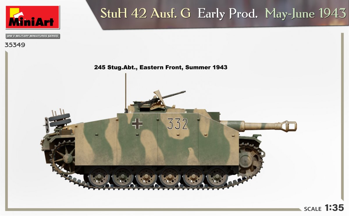 Mini Art 35349 StuH 42 Ausf. G Première production mai-juin 1943 1/35 – Bild 7