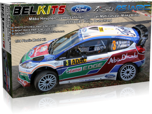 BelKits 003 FORD Fiesta RS WRC 1/24