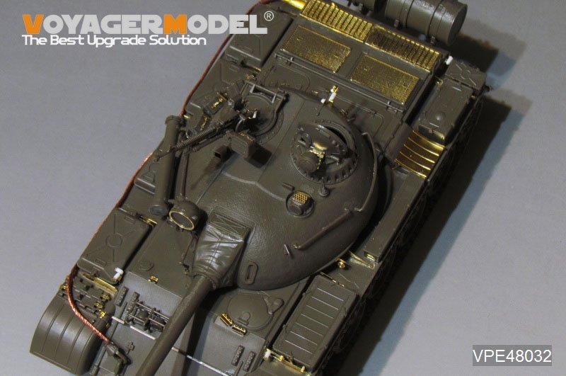 Kit de mise à niveau Voyager Model VPE48032 pour char de combat principal russe moderne T-55 (pour TAMIYA 32598) 1/48 – Bild 7